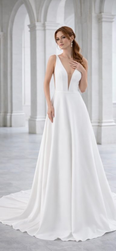 Brautkleid für reguläre Größen