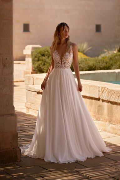 Brautkleid für reguläre Größen